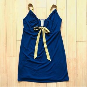 NWOT! Luna Chix Navy and Yellow Tank